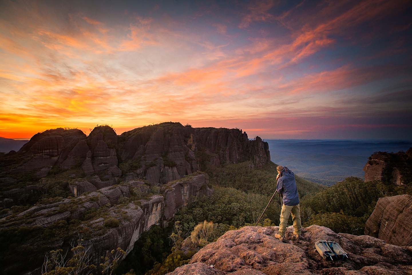 Ben Norsa, Budawangs, Monolith, Pigeon House, Pigeoan House Mountain, Ulladulla, Milton