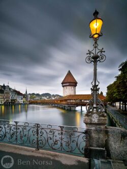 Landscape photographic print of Lucerne, Switzerland