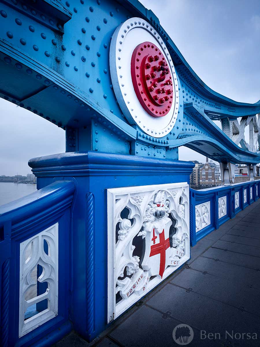 Landscape photographic print of London Bridge, The Thames